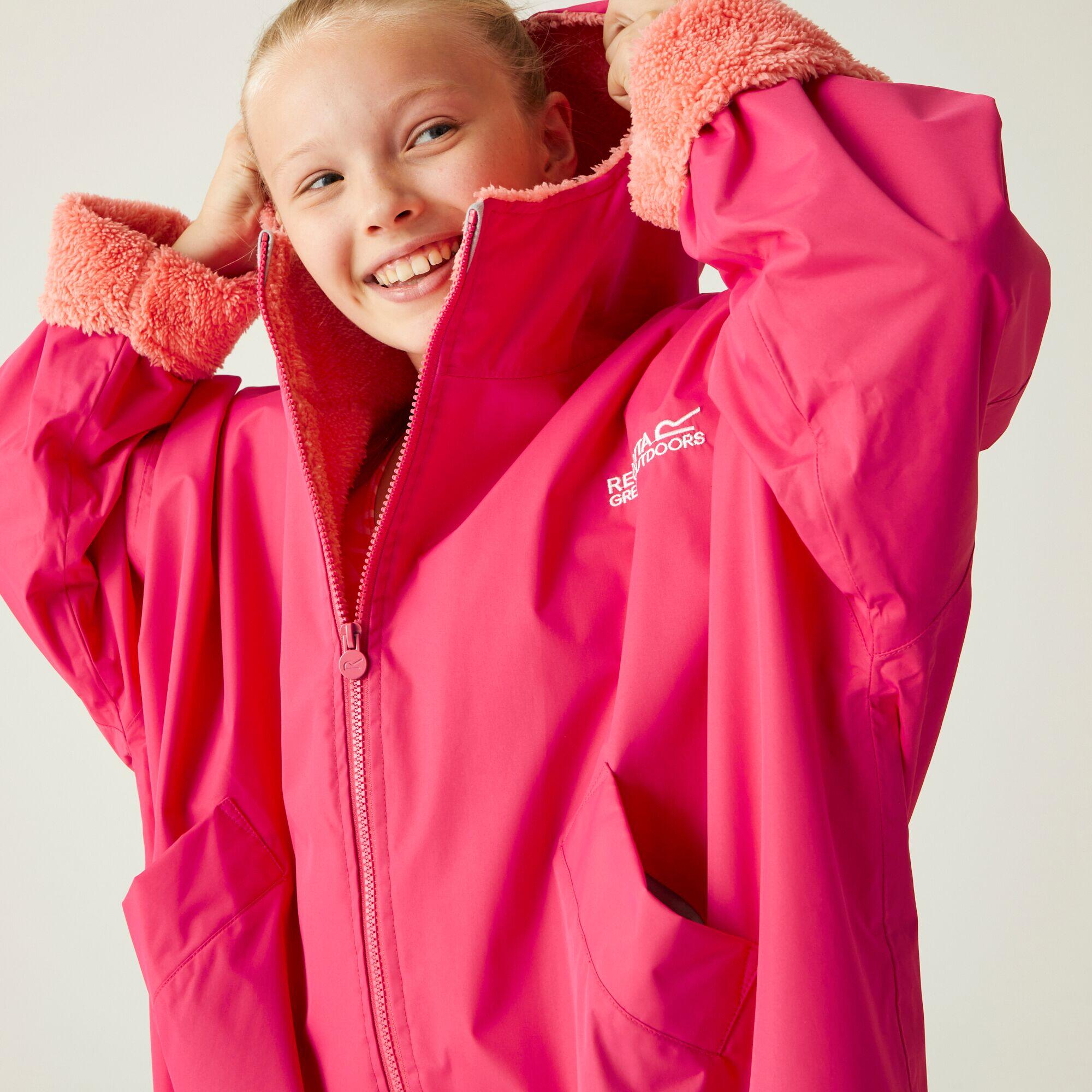 Kids Junior Waterproof Changing Robe 4/7