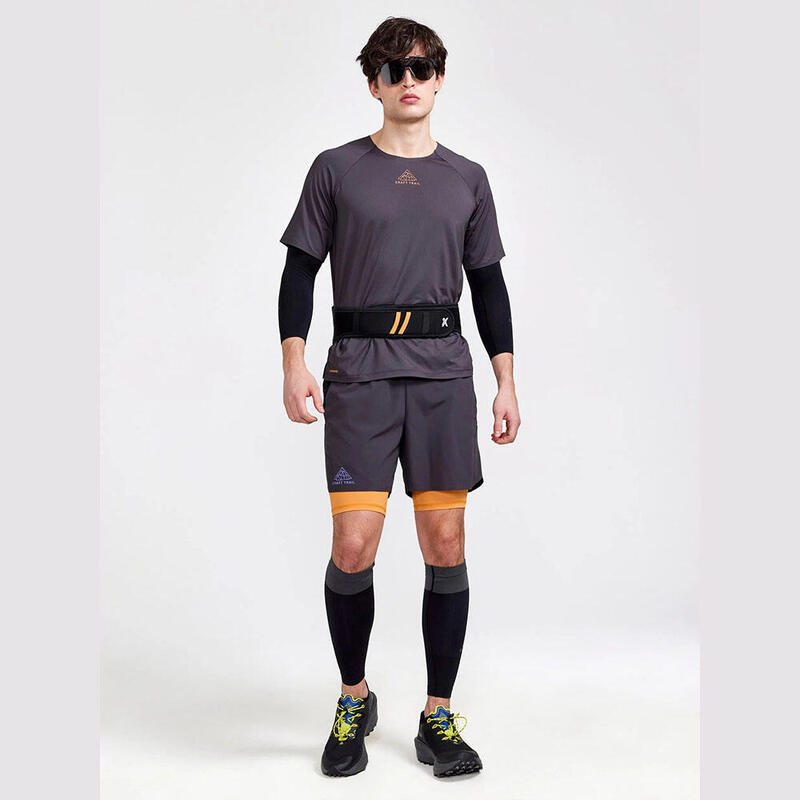 PRO Trail SS Tee Men's Training Short Sleeve T-shirt - Dark Grey