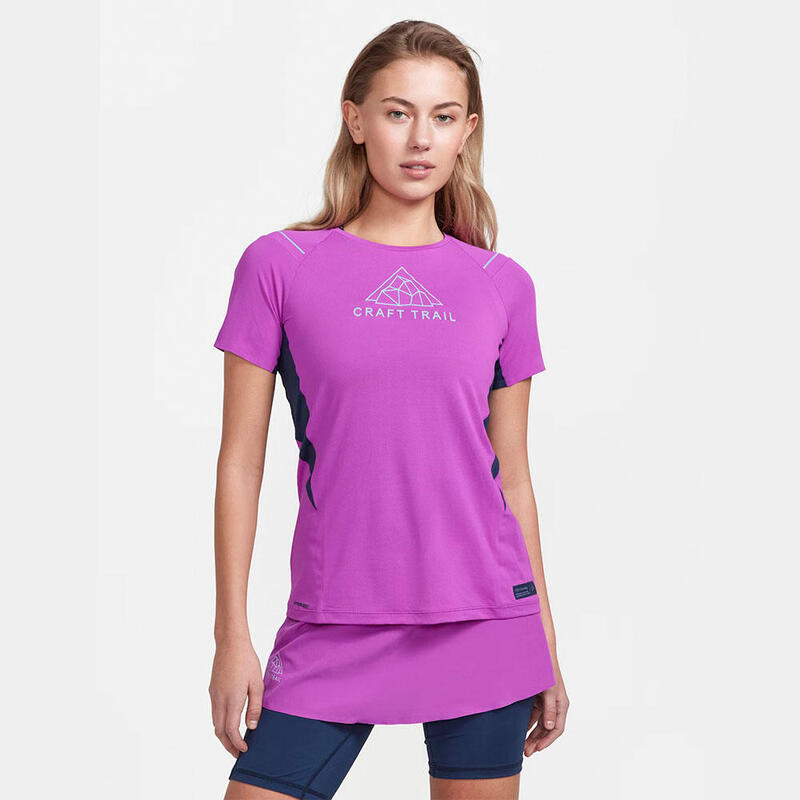 PRO Hypervent SS Tee Women's Training Short Sleeve T-shirt - Purple