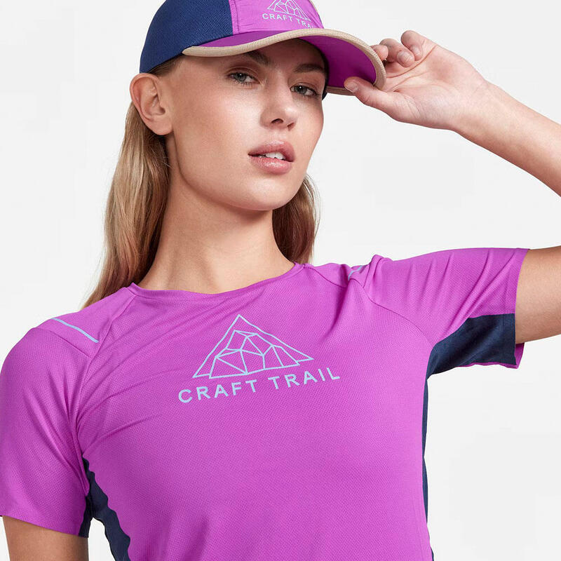 PRO Hypervent SS Tee Women's Training Short Sleeve T-shirt - Purple