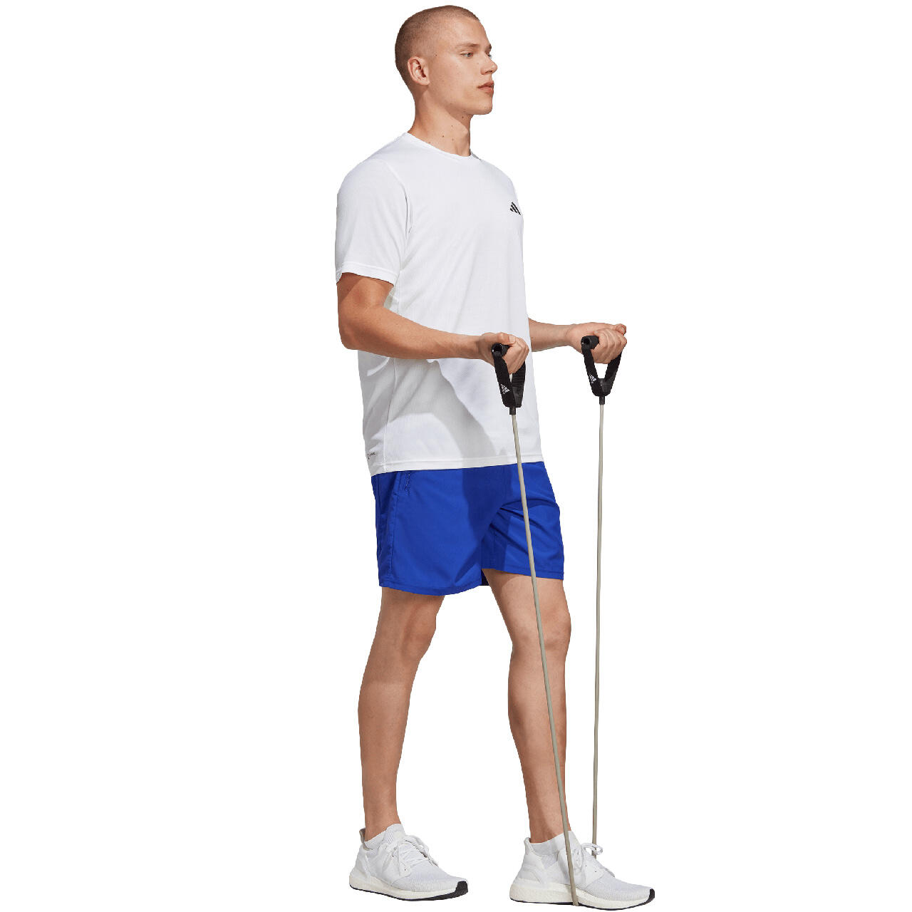 T-shirt pour homme Adidas Tr es Blanc. 3/7