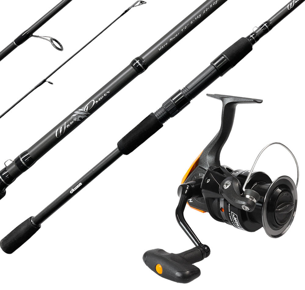 Casting Rod Okuma Rox Medium Heavy Spinning Combo With 2BB Reel (2