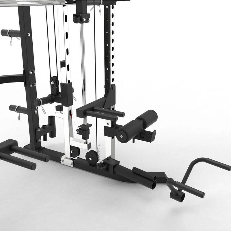 3-en-1 Smith Machine Rack ASX-2000 Todo en Uno