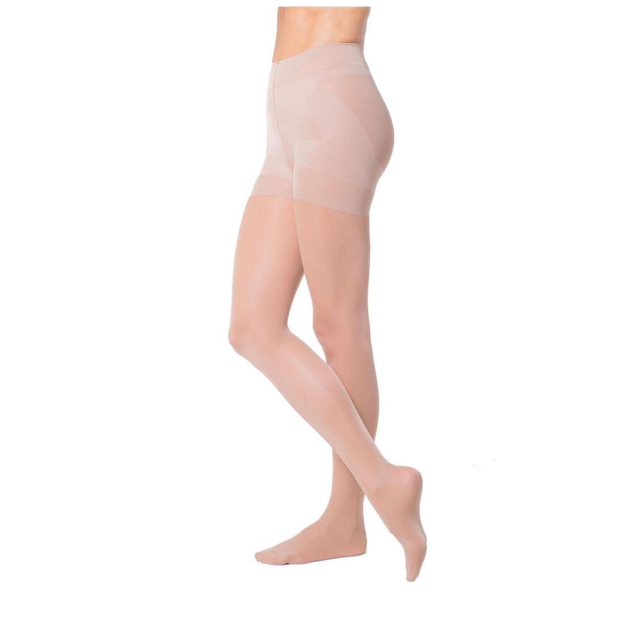 Anaissa - Pack En Lycra Réducteur 40 Den Sana. - Caleçon Long - Beige - 42 M/l - Decathlon