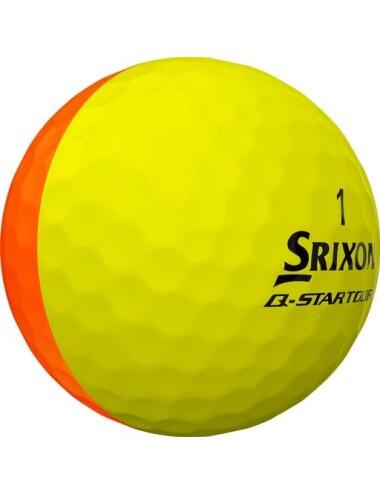 Golfbälle "Q-star tour divide brite" Srixon (Satz von 12) 6/7