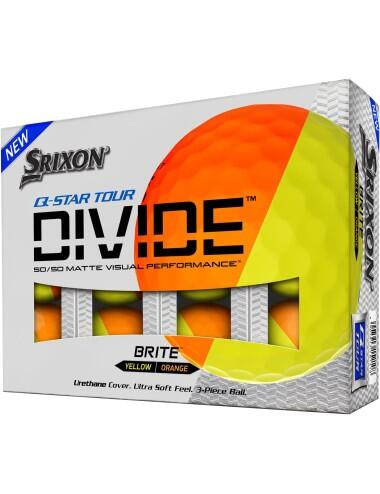 Golfbälle "Q-star tour divide brite" Srixon (Satz von 12) 5/7