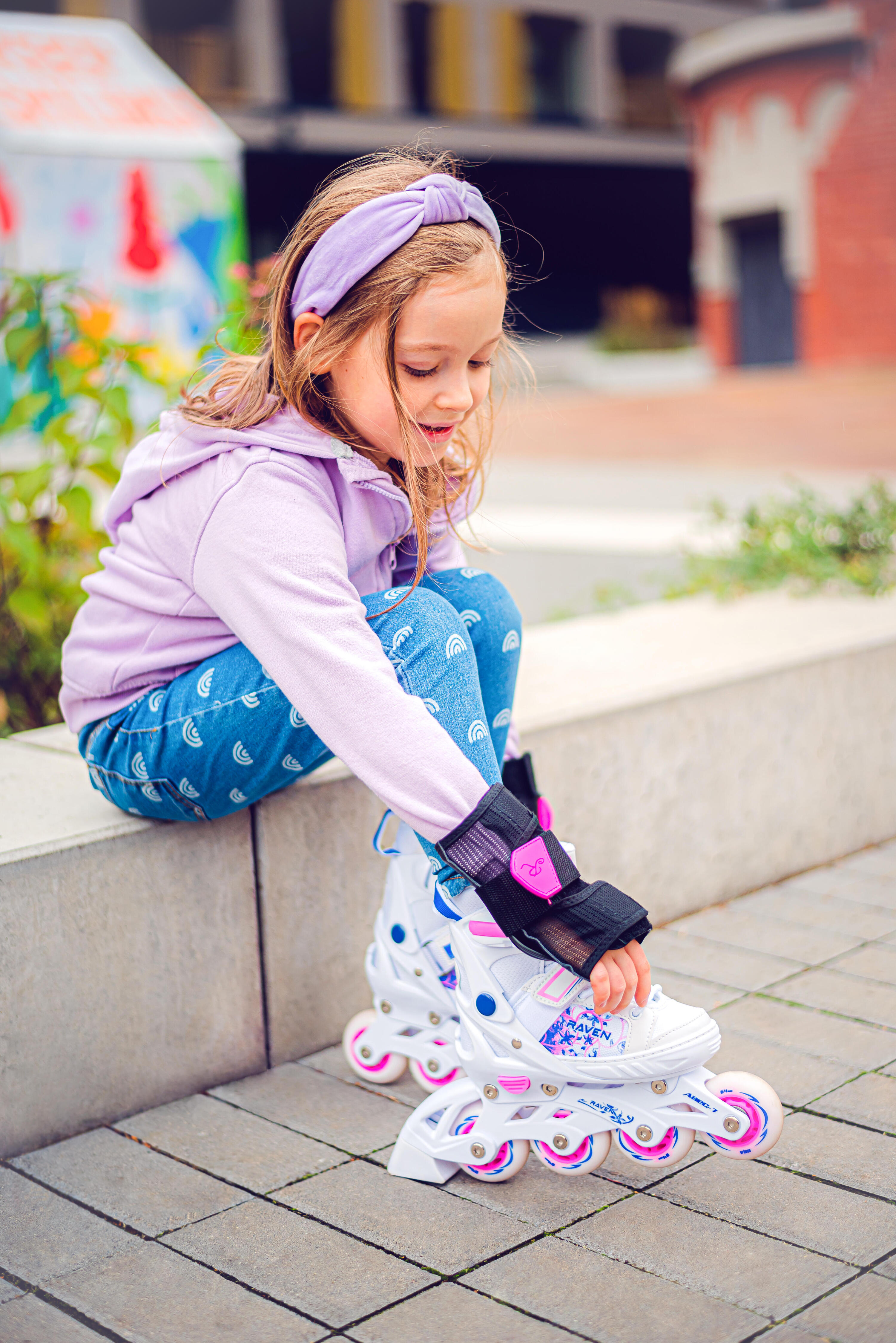 Patins de rodas ajustáveis 3 em 1 Raven Meia 2/7
