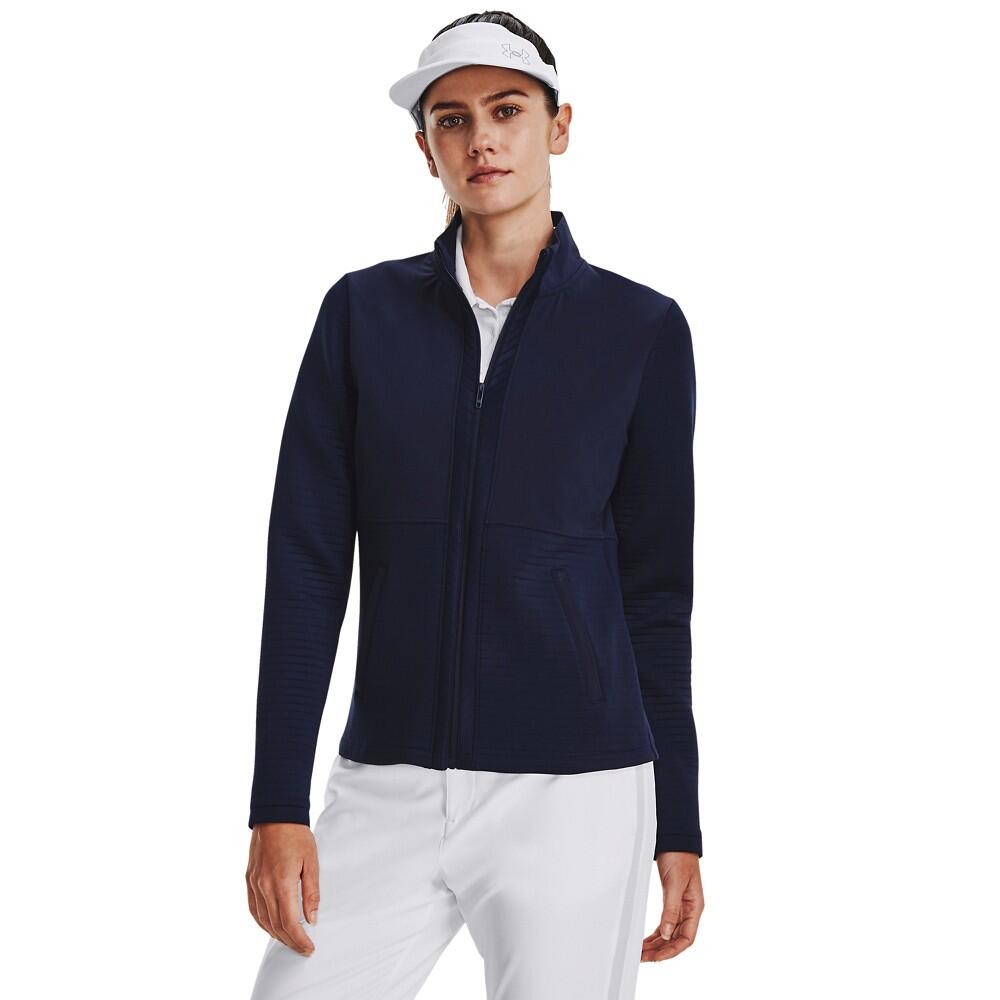 Under Armour Storm Daytona Midnight Navy met volledige ritssluiting 3/4