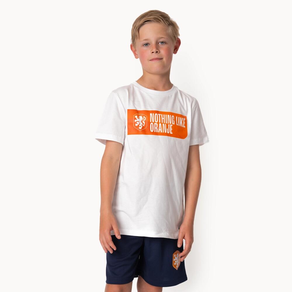 Holland T-shirt Kinderen - EK 2024 - KNVB - Nederlands Elftal 4/5