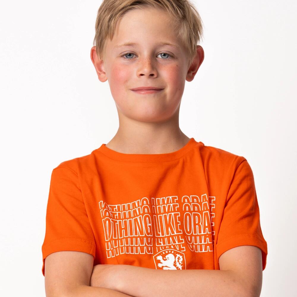 Nederlands Elftal T-shirt Kinderen - Holland - Oranje 2/6