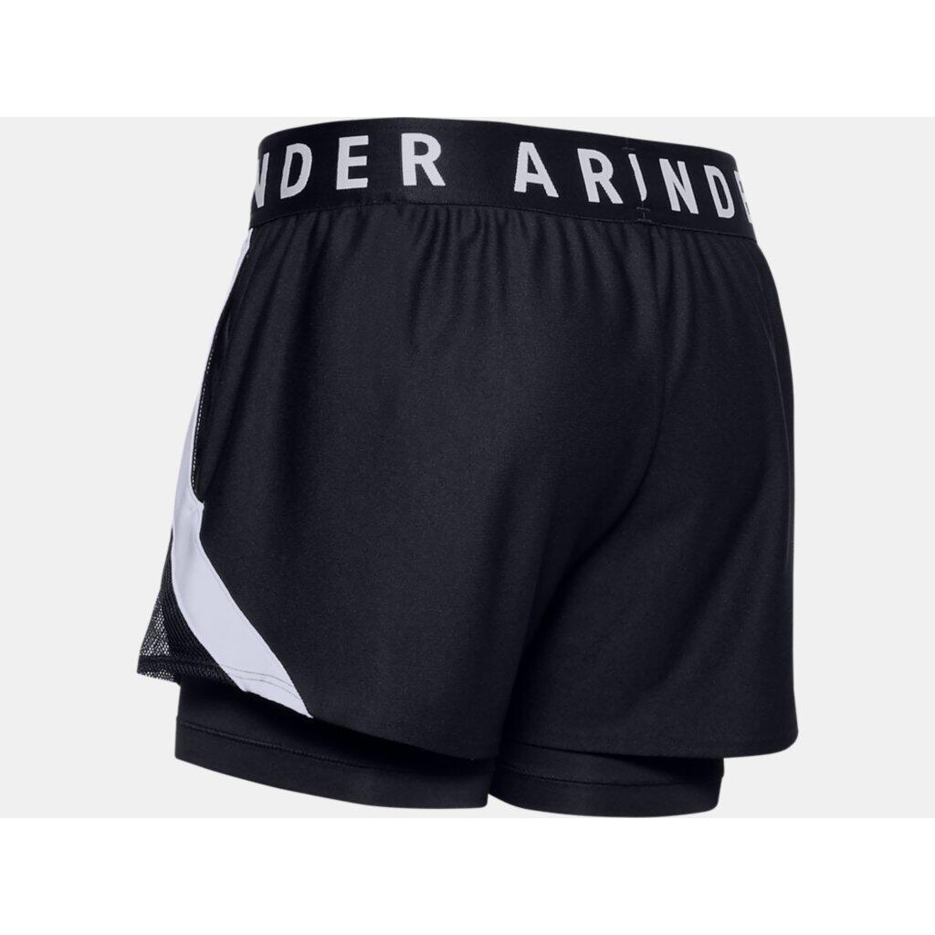 Calções Curtos Under Armor Play Up Preto Mulher 4/6