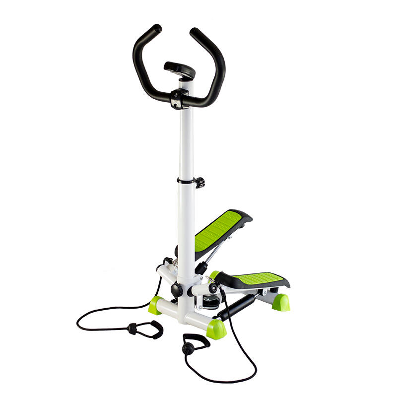 Hms - Hms S8004 Diagonal Stepper Avec Colonne Et Câbles - Stepper - Blanc|vert - Taille Unique - Decathlon