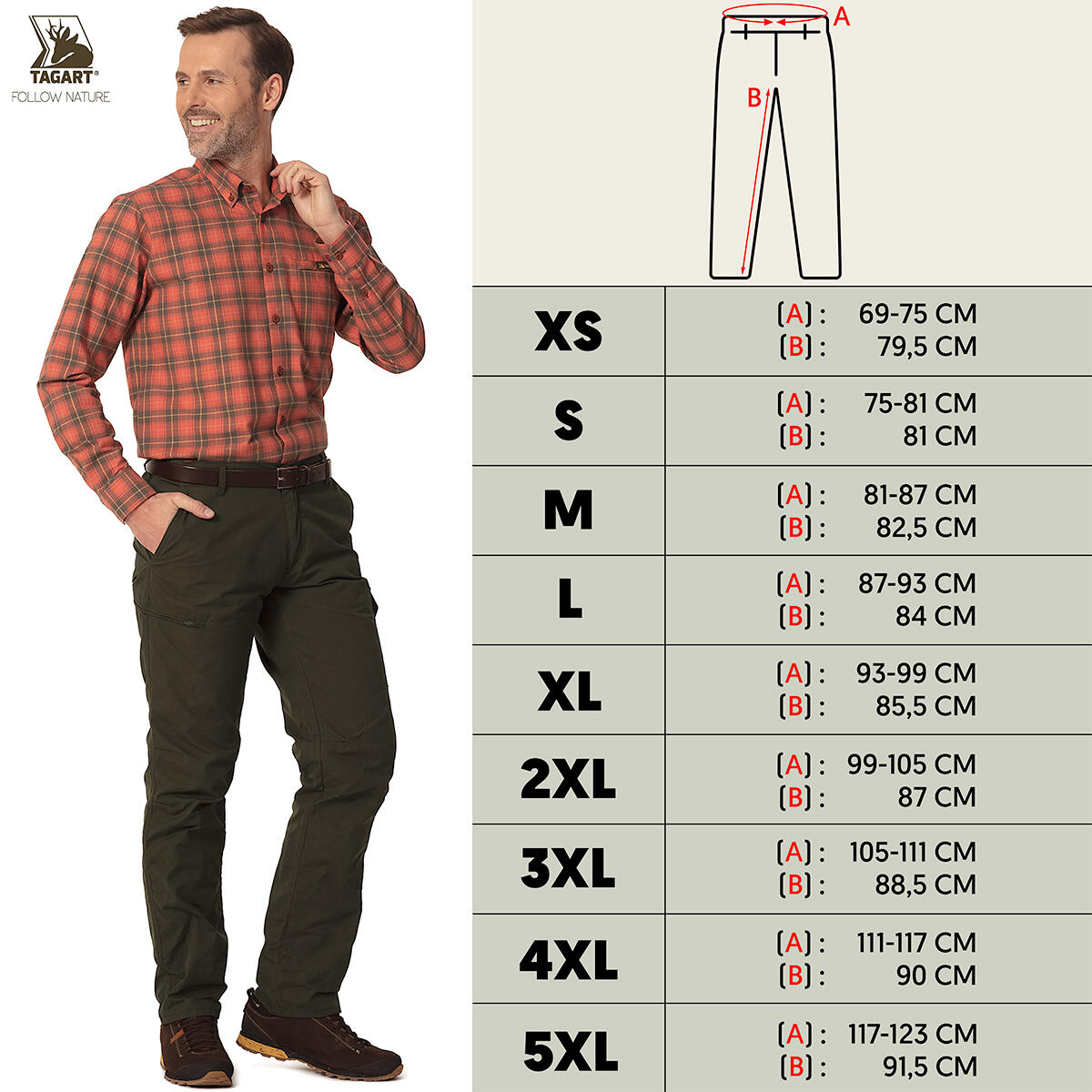 Pantalon de chasse renforcé Tagart AX - pour homme 2/7