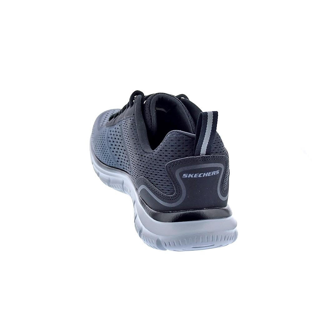 Chaussures Lifestyle Skechers Trackripkent Noir/Gris Homme 3/5