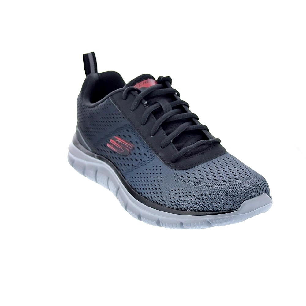 Chaussures Lifestyle Skechers Trackripkent Noir/Gris Homme 4/5