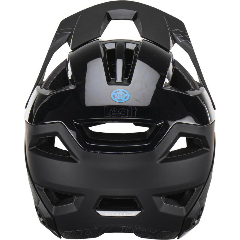 Casque MTB 3.0 pour Enduro polyvalent avec mentonnière amovible Noir Homme