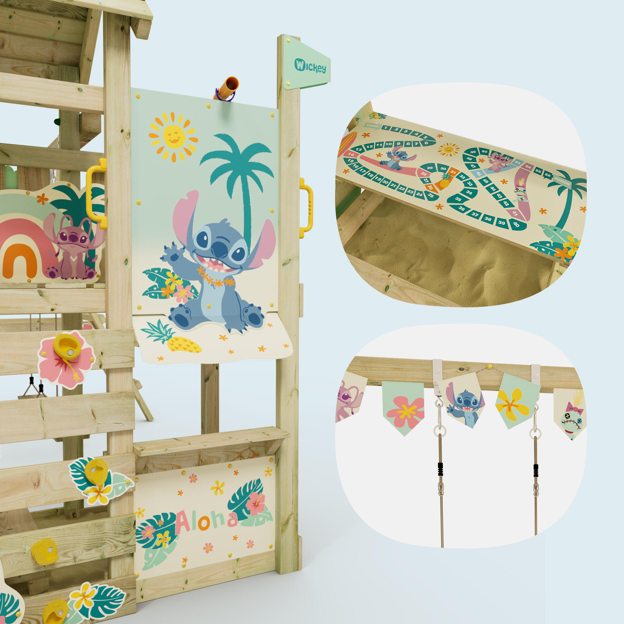 Parque infantil Disney Stitch Story de Wickey 4/7