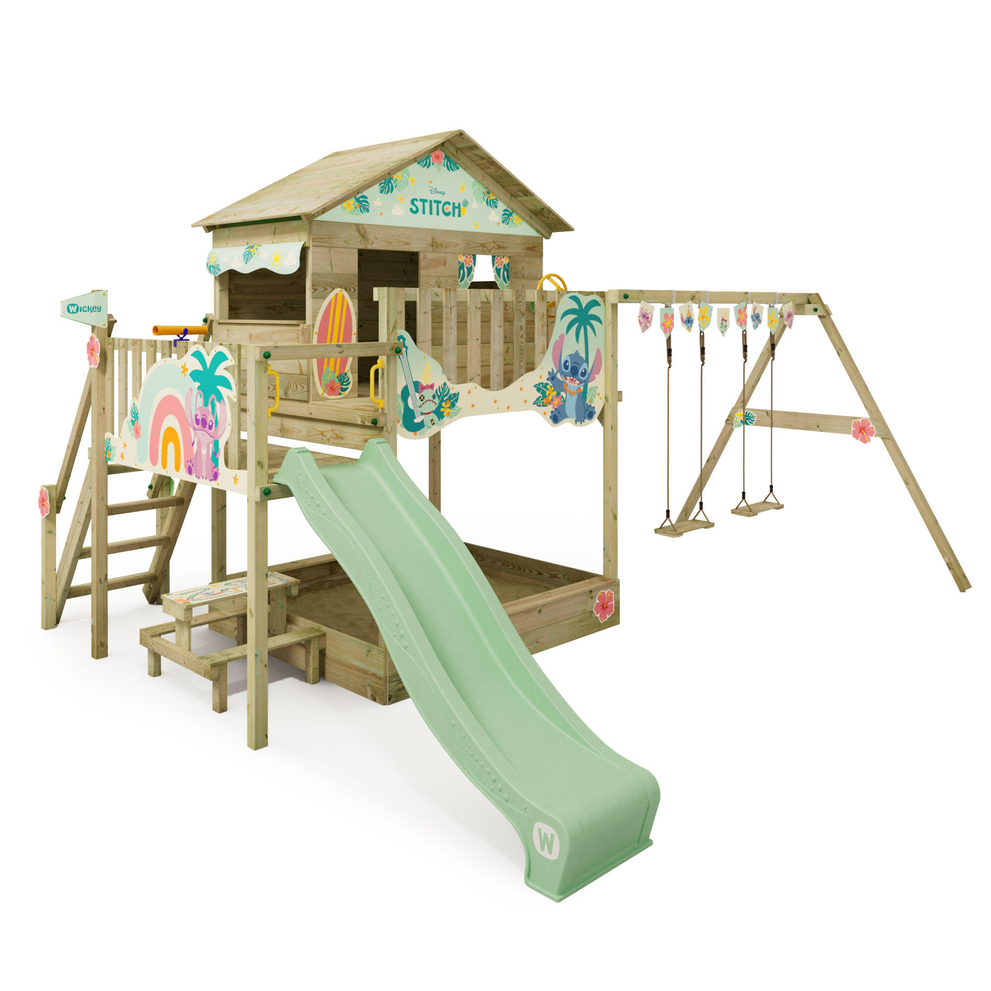 Parque infantil Disney Stitch Quest de Wickey 1/6