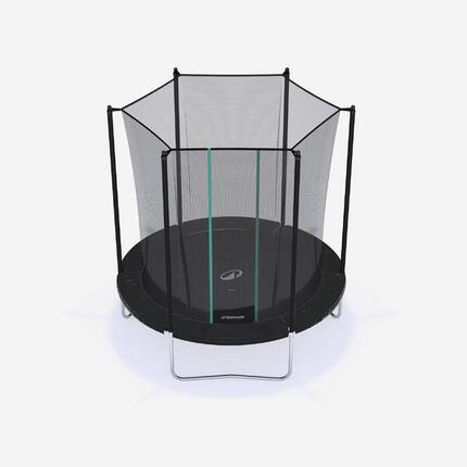 Tweedehands Trampoline 240 met veiligheidsnet montage zonder gereedschap