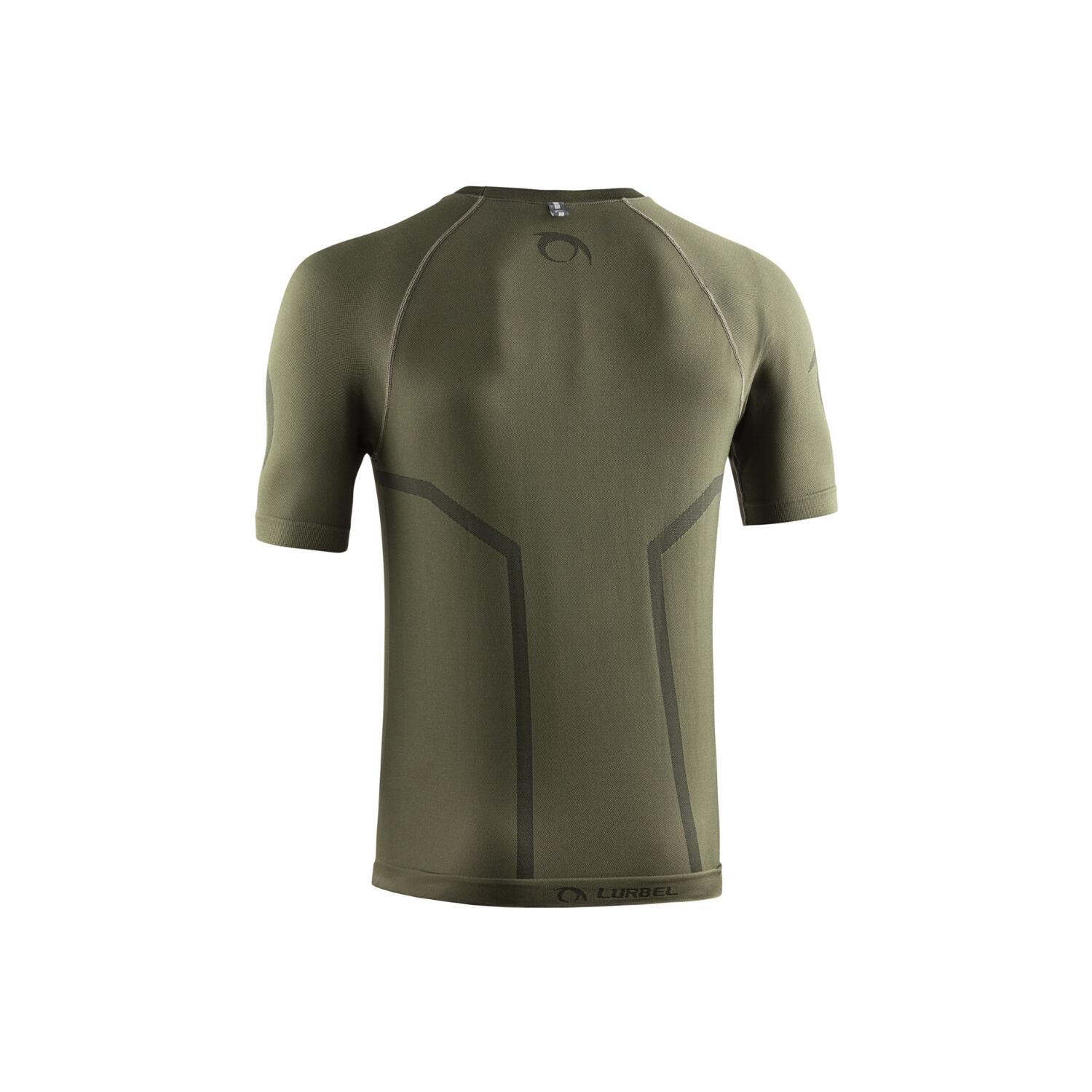 Camiseta técnica trail running Halo Manga Corta LURBEL 2/3
