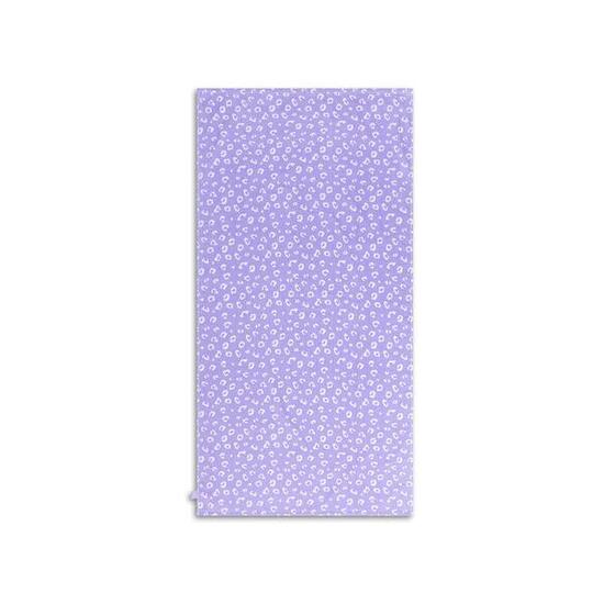 Serviette de Plage en Coton - Lila - Leopard - 135 x 65 cm