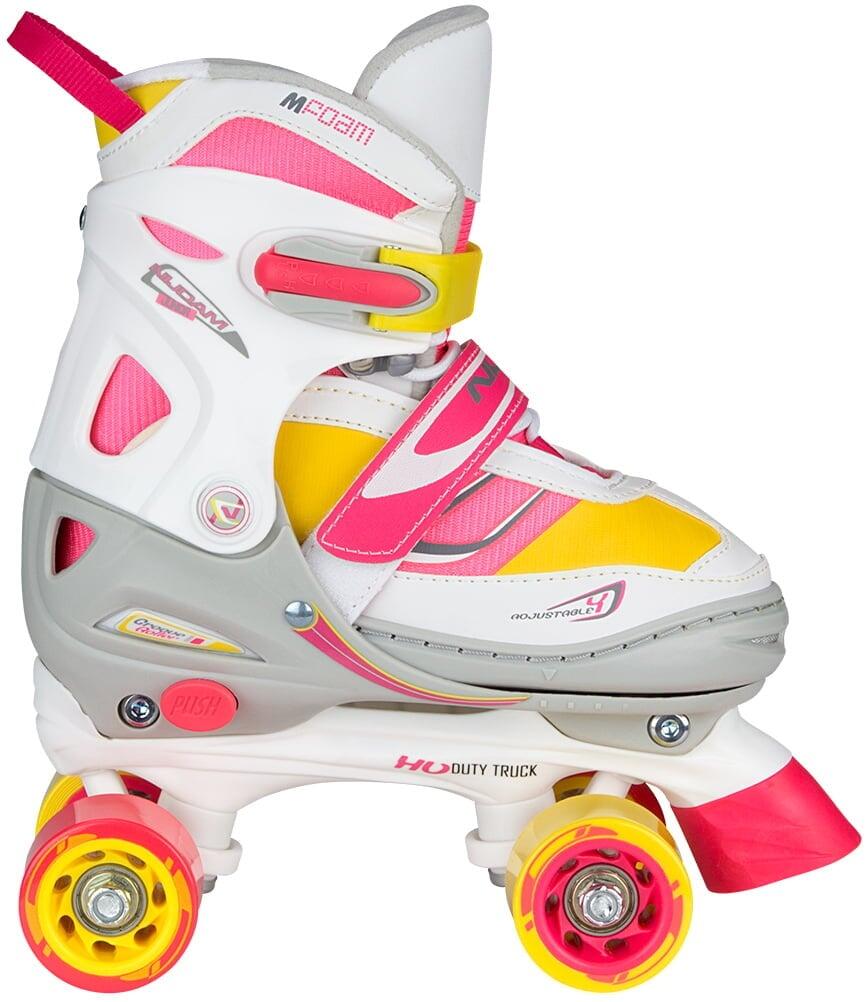 Verstelbare Rolschaatsen Rave Rose Geel 2/6