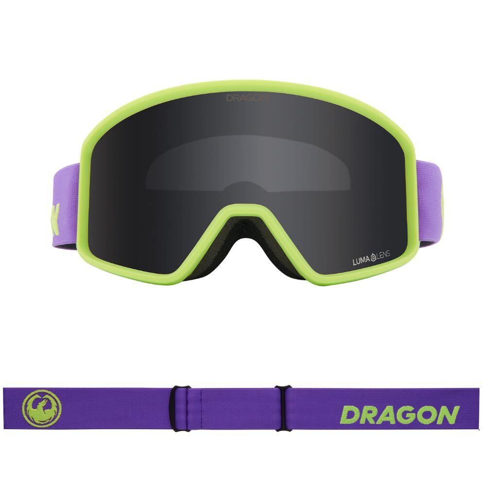 DXT OTG Youth Snow Goggles - Murasaki/LL Dark Smoke 2/4