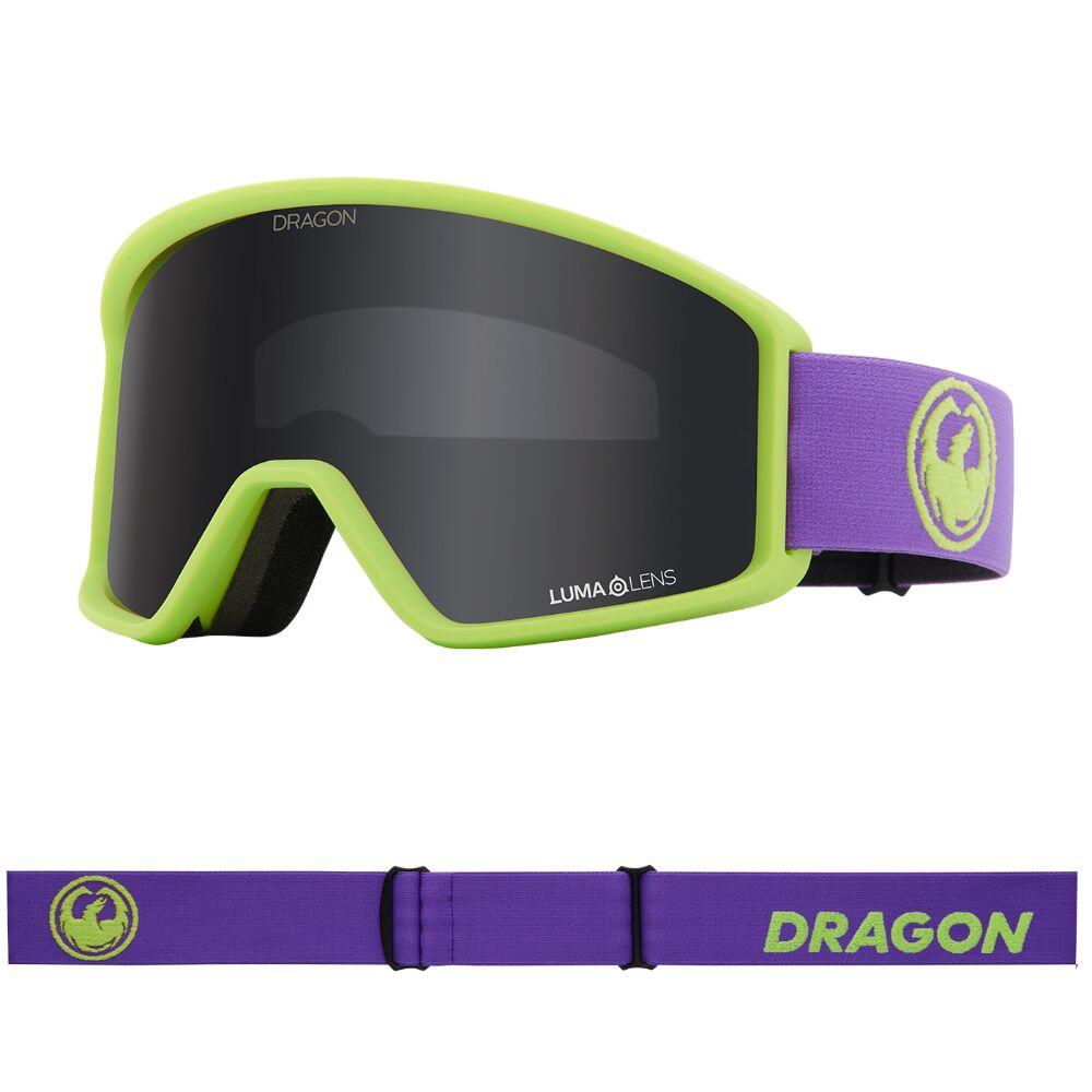 DRAGON DXT OTG Youth Snow Goggles - Murasaki/LL Dark Smoke