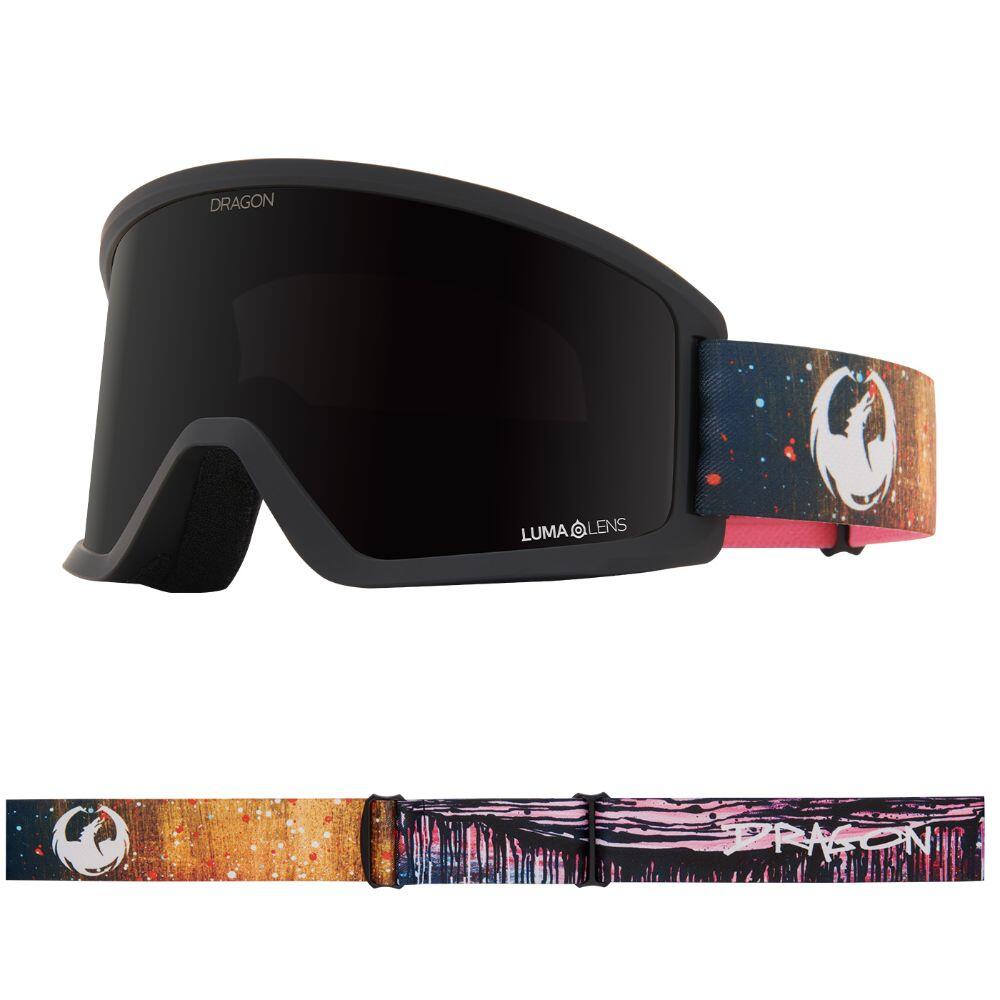 Dragon - Dx3 Otg Lunettes De Ski Unisexes - Bryan Iguchi Lite 2024/ll Midnight - Masque De Ski - Noir|rose - Taille Unique - Decathlon
