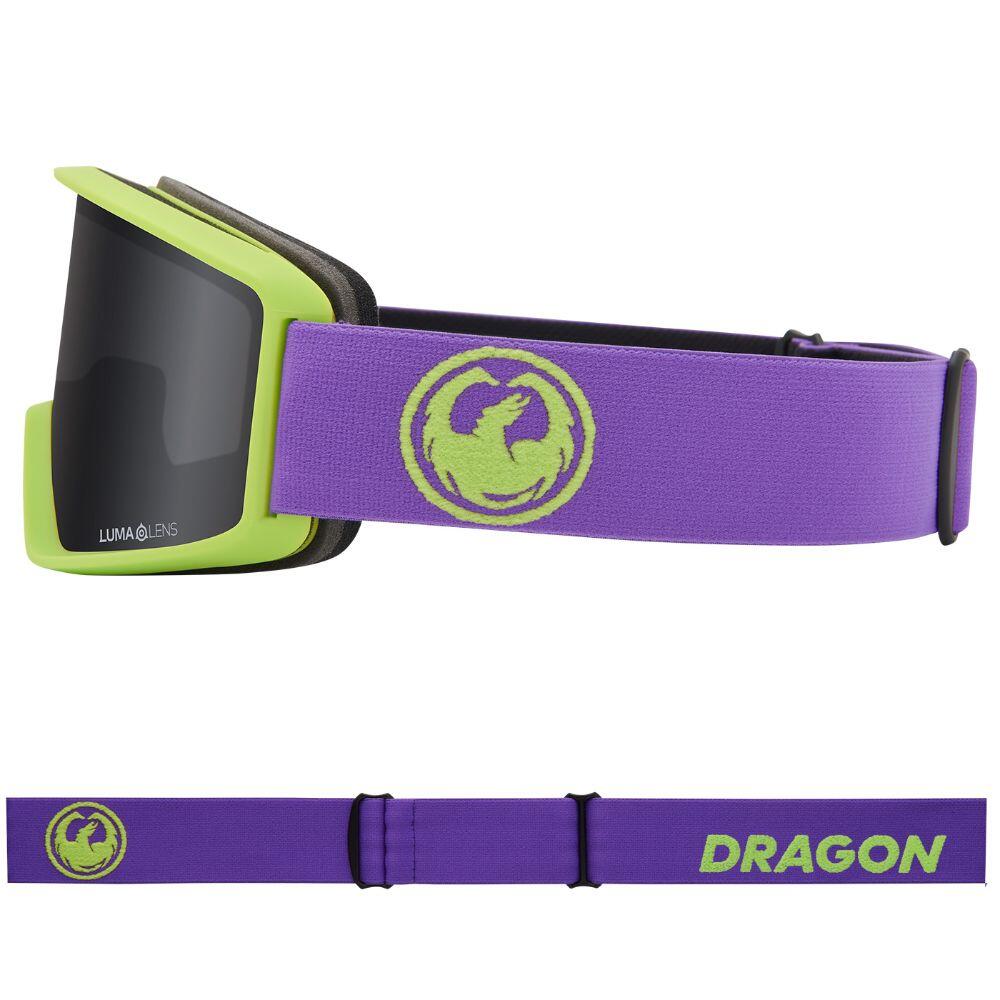 DXT OTG Youth Snow Goggles - Murasaki/LL Dark Smoke 3/4