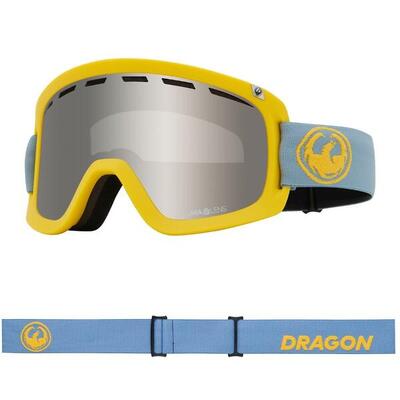 D1 otg unisex skibril - classic grey/ll gold ionized & ll light rose