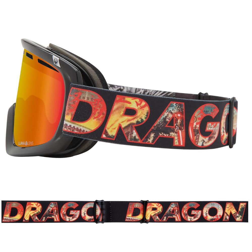 D1 OTG Unisex Snow Goggles - Klash/LL Red Ionized & LL Rose 3/5