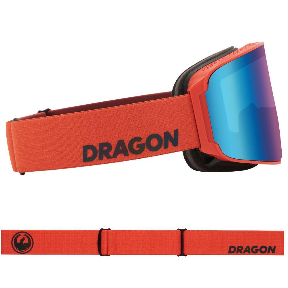 NFX MAG OTG Unisex Skibril - Flame/LL Blue Ionized & LL Light Rose 5/7