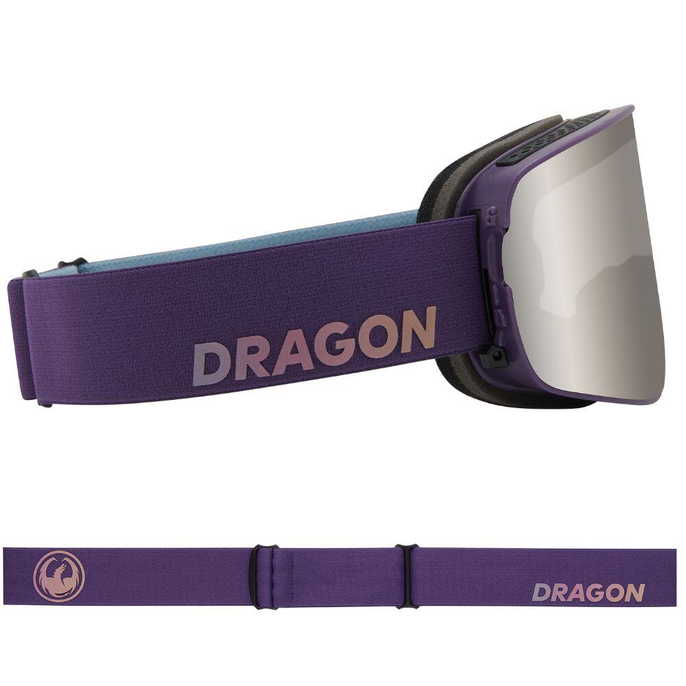 NFX2 Unisex Skibril - Deep Plum/LL Silver Ionized & LL Violet 5/7