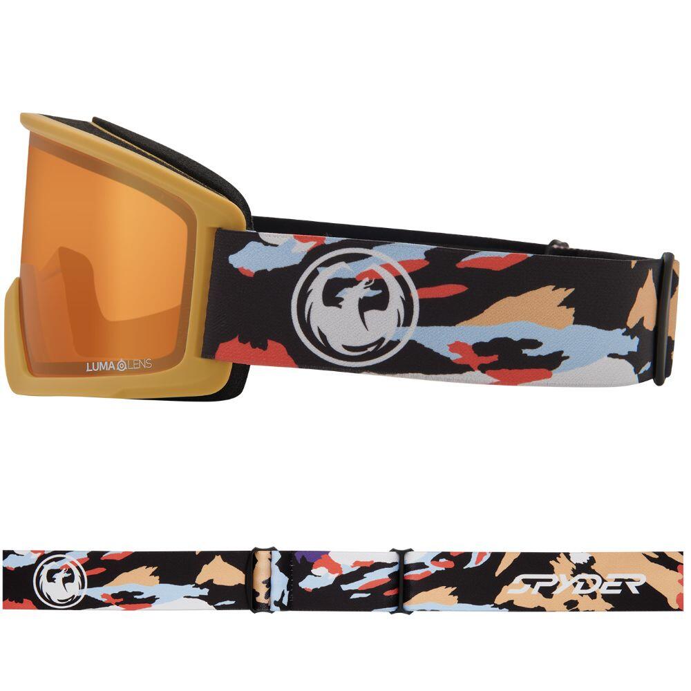 DX3 OTG Gafas De Esquí Unisex - Paint By Numbers Spyder Collab/LL Amber 3/5