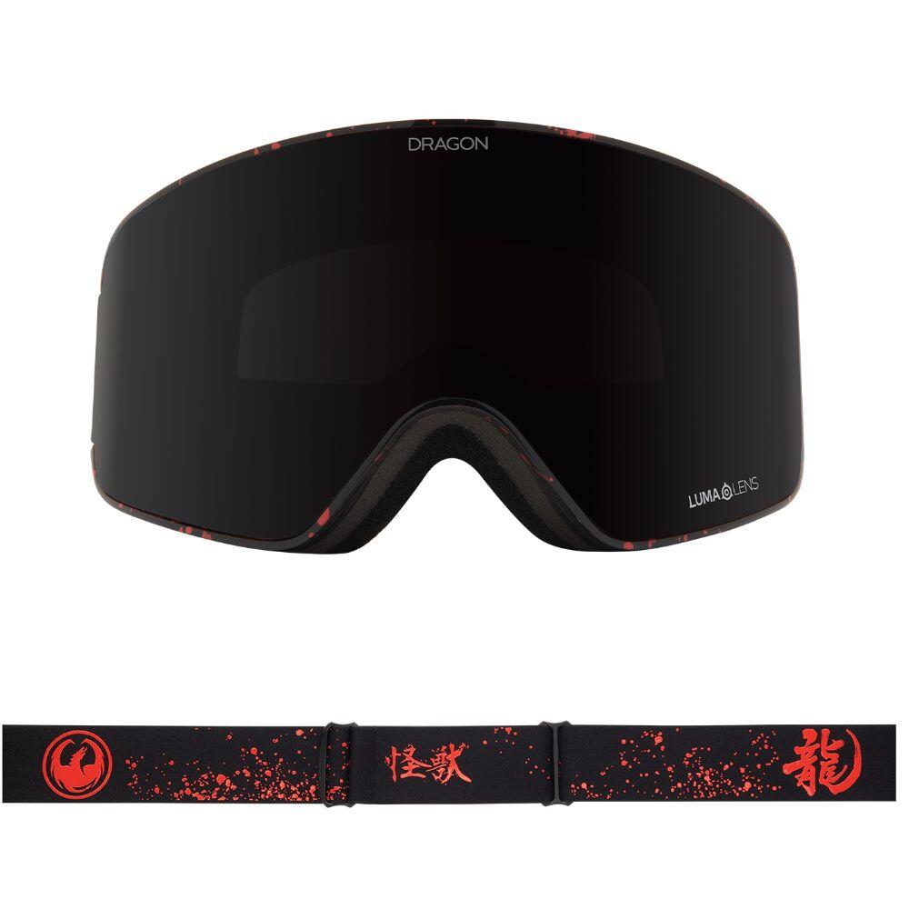 NFX MAG OTG Unisex Skibril - Kaiju/LL Midnight & LL Light Rose 2/6