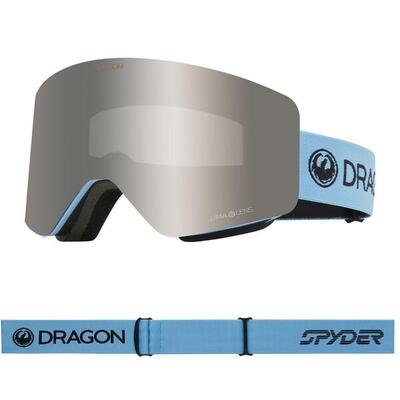 R1 otg unisex skibril - deep plum/ll silver ionized & ll amber