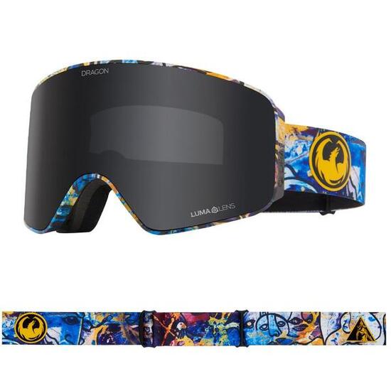 NFX MAG OTG Gafas De Esquí Unisex - Danny Davis 2024/LL Silver Ion & LL Smoke