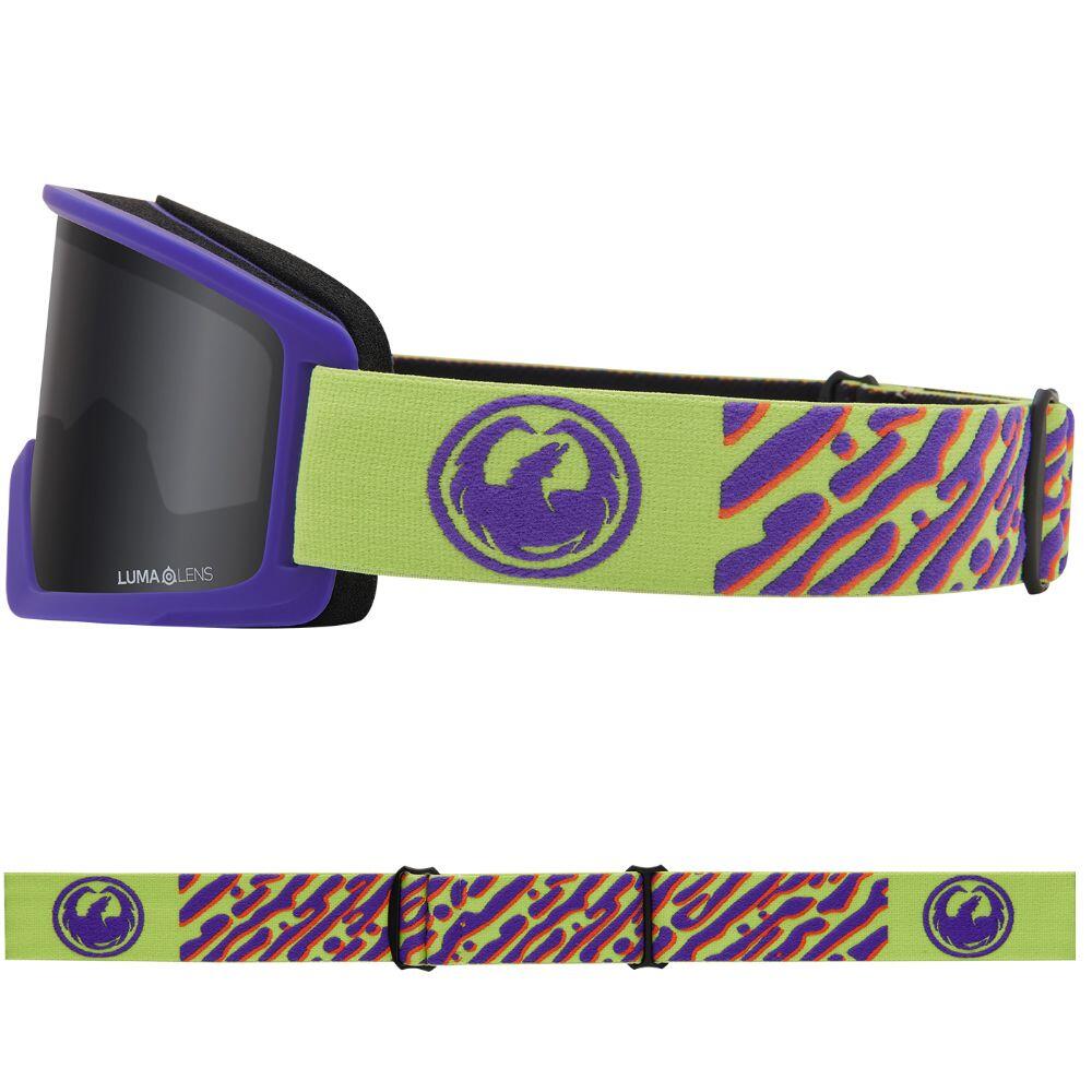 DX3 OTG Unisex Snow Goggles - Wildside/LL Dark Smoke 3/4