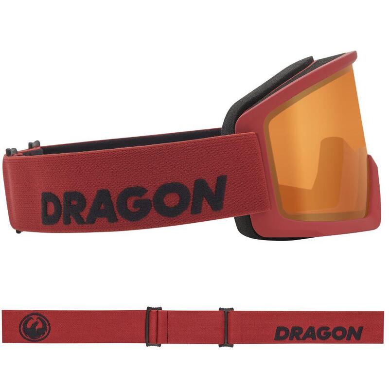 DX3 L OTG Unisex Skibril - Cordovan/LL Amber