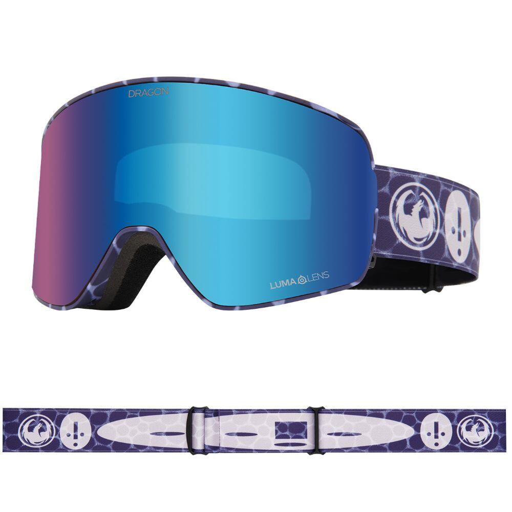 DRAGON NFX2 Unisex Skibril - Forest Bailey Sig 2024/LL Blue Ionized & LL Amber