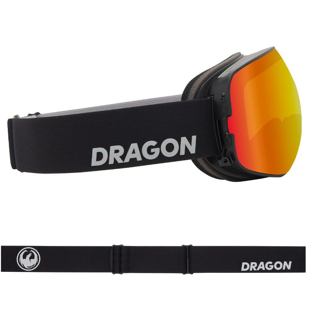 X2s Gafas De Esquí Unisex - Nouveau Black/LL Red Ionized & LL Light Rose 4/6