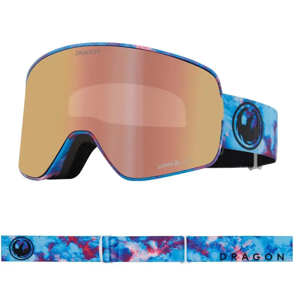 NFX2 Unisex Snow Goggles - Predator/LL Rose Gold Ionized & LL Midnight