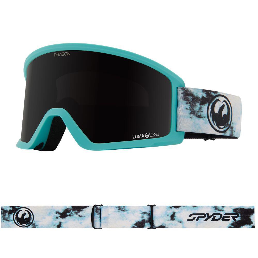 DRAGON DX3 OTG Unisex Snow Goggles - Tyedye Spyder Collab/LL Midnight