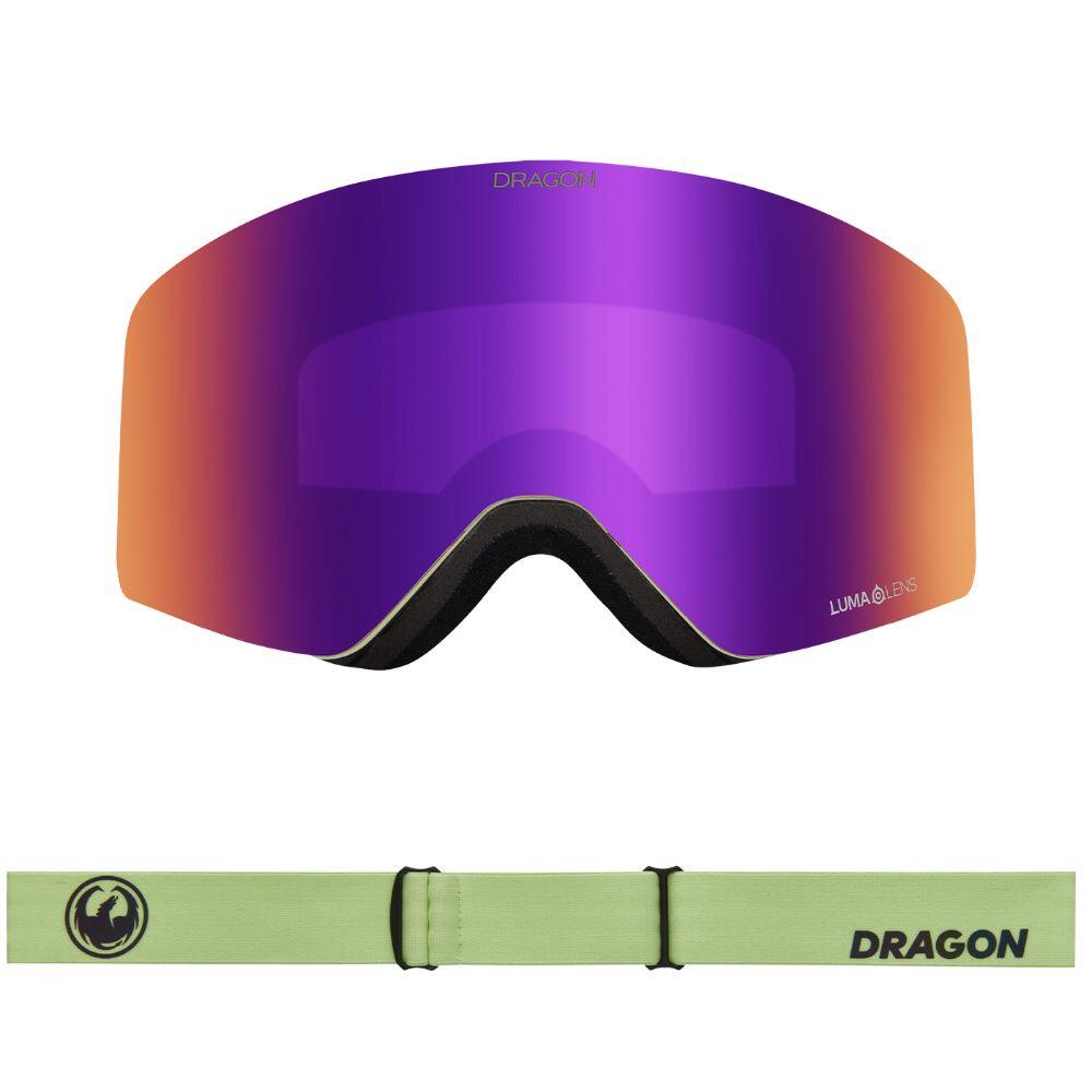 R1 OTG Lunettes De Ski Unisexes - Matcha/LL Purple Ionized & LL Midnight 2/6