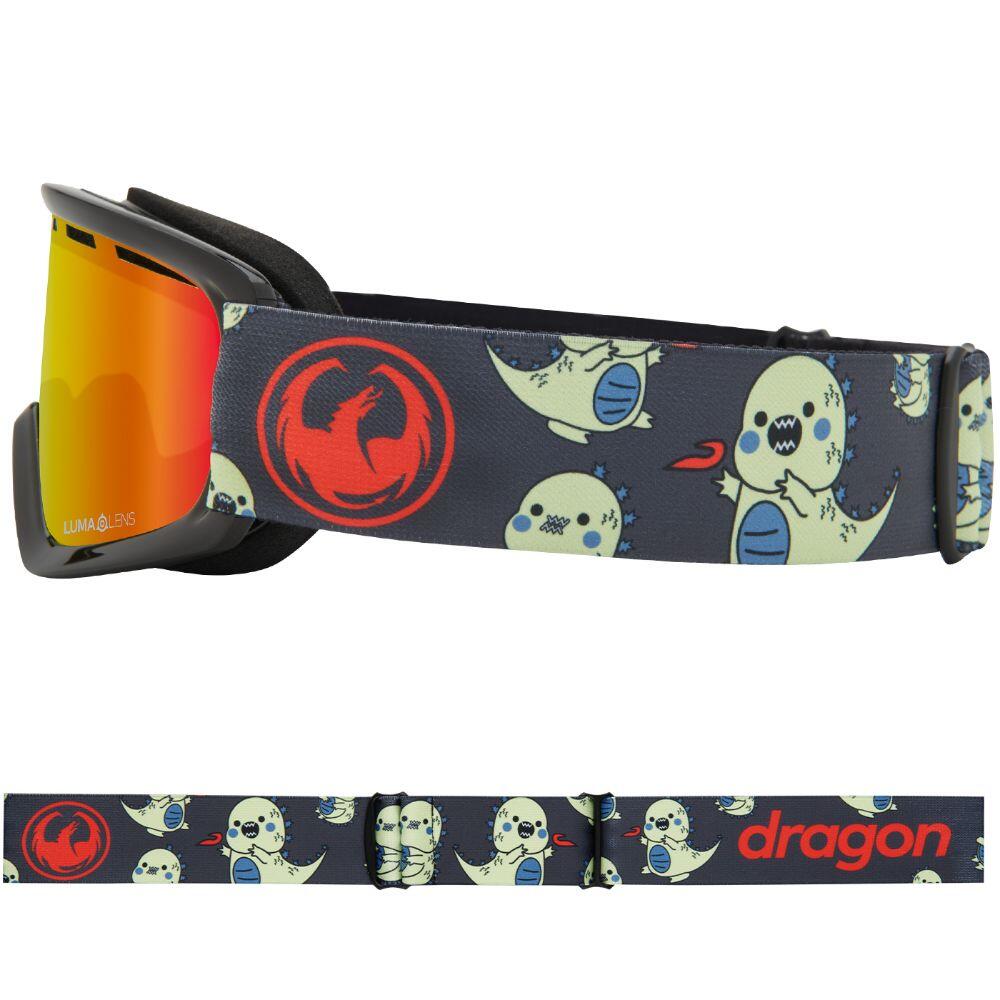 LIL D Gafas De Esquí Para Jóvenes - Lil Kaiju/LL Red Ionized 3/5
