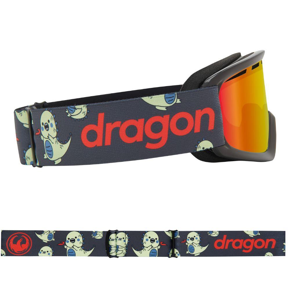 LIL D Gafas De Esquí Para Jóvenes - Lil Kaiju/LL Red Ionized 4/5