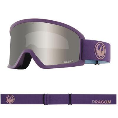 Dx3 plus otg unisex skibril - deep plum/ll silver ionized & ll violet