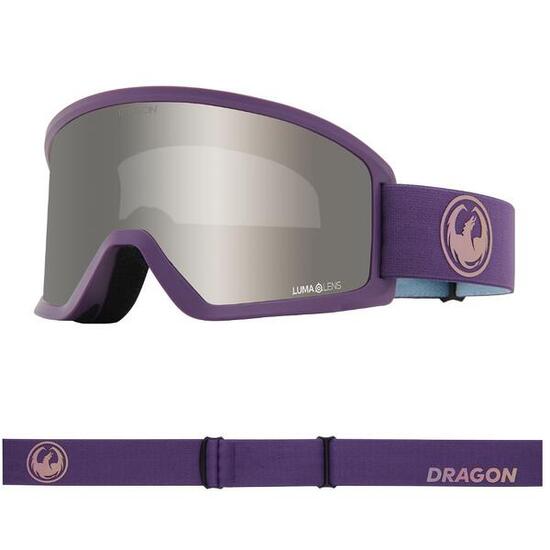 DX3 PLUS OTG Lunettes De Ski Unisexes - Deep Plum/LL Silver Ionized & LL Violet