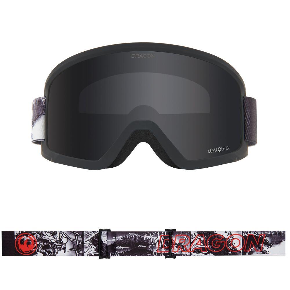 DX3 L OTG Unisex Skibril - Manga/LL Dark Smoke 2/5